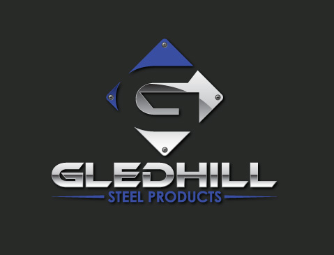 Brand New Logo Design for Gledhill Steel Products - launch date: 2014